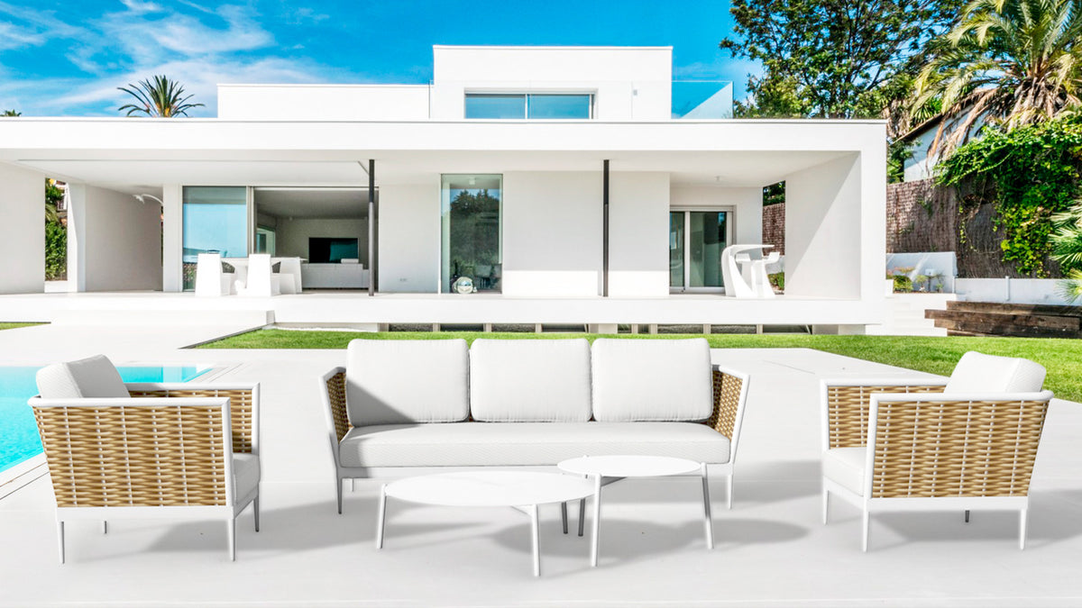 Set de Sofá y Mesa de Exterior Segre