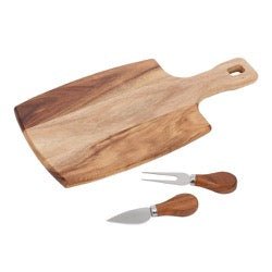 Set de Tabla y Utensilios para Quesos - pino_y_jacaranda