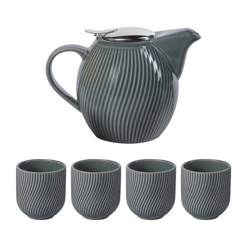 Set de Tetera y Vasos Serena - pino_y_jacaranda