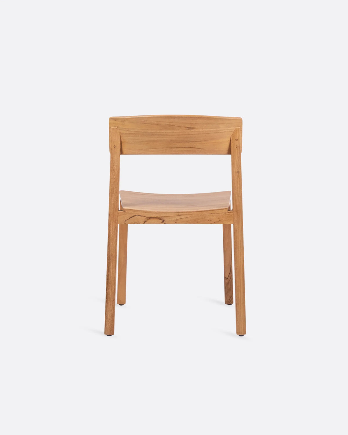 Silla apilable de teca Rawi Wa