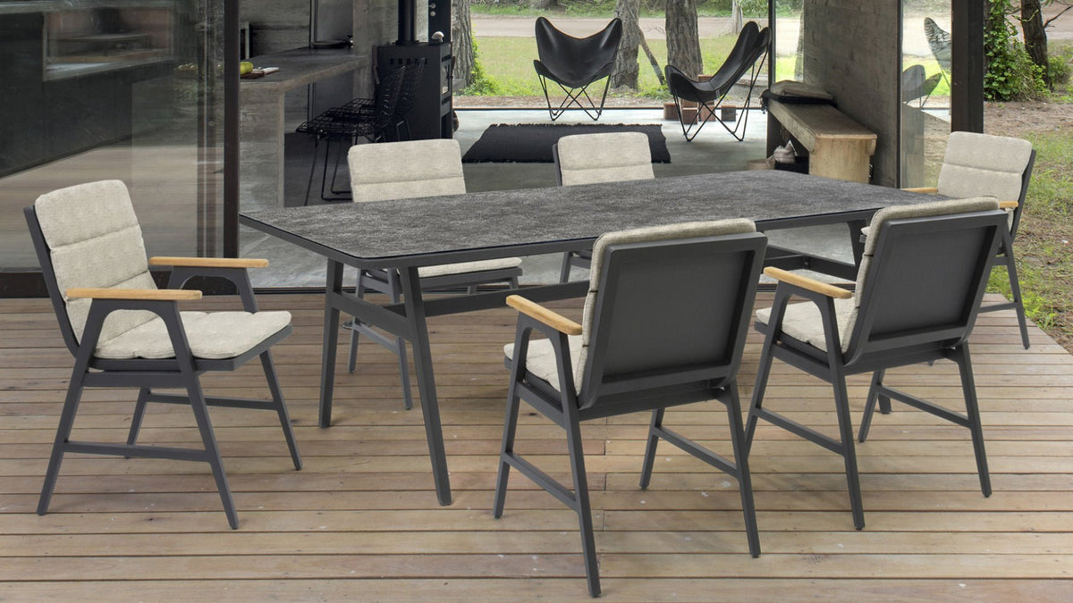 Silla de Exterior Albacete - #pino_y_jacaranda#