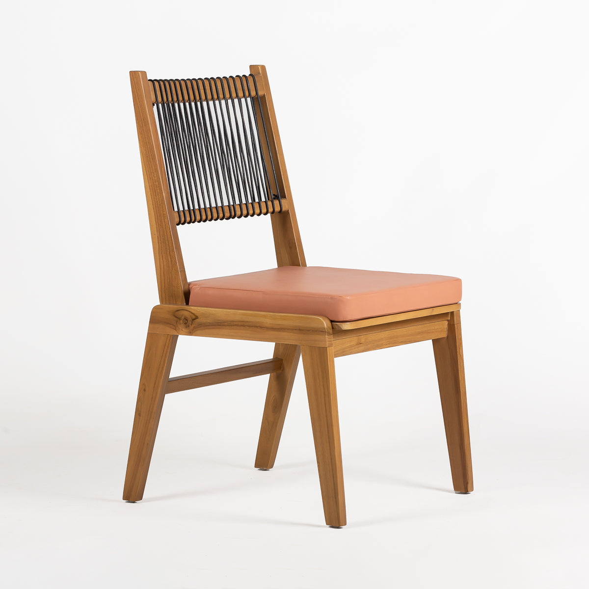 Silla de exterior de teca Monselice
