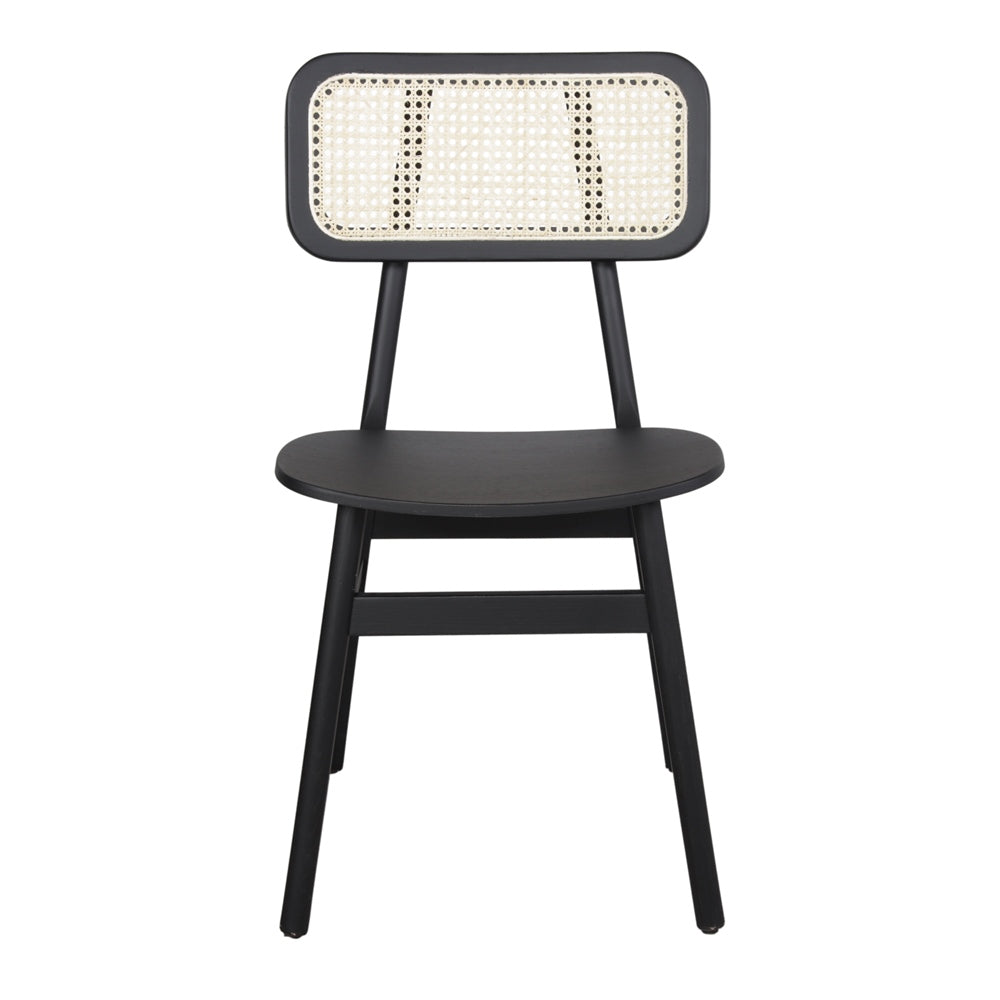 Silla de fresno con rejilla Nando