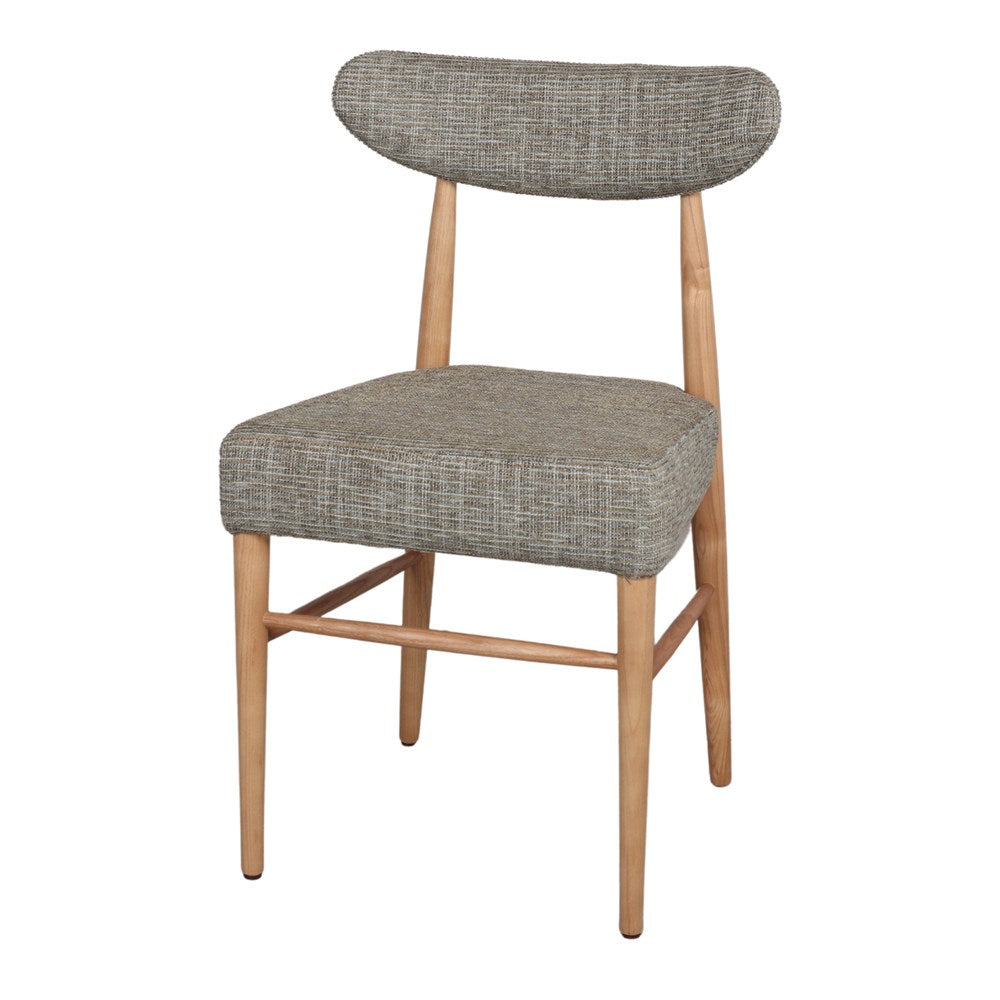 Silla de fresno tapizada Amedeo