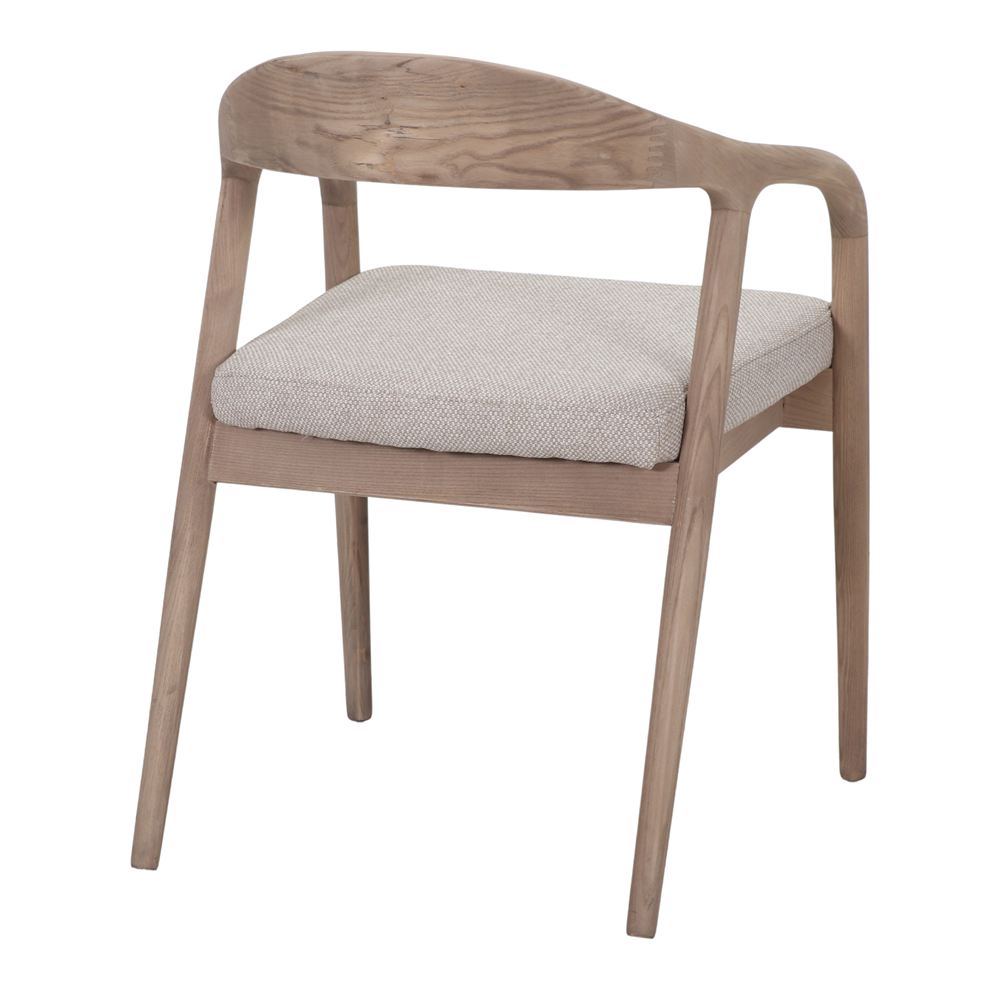 Silla de fresno torneado con brazos Bettina