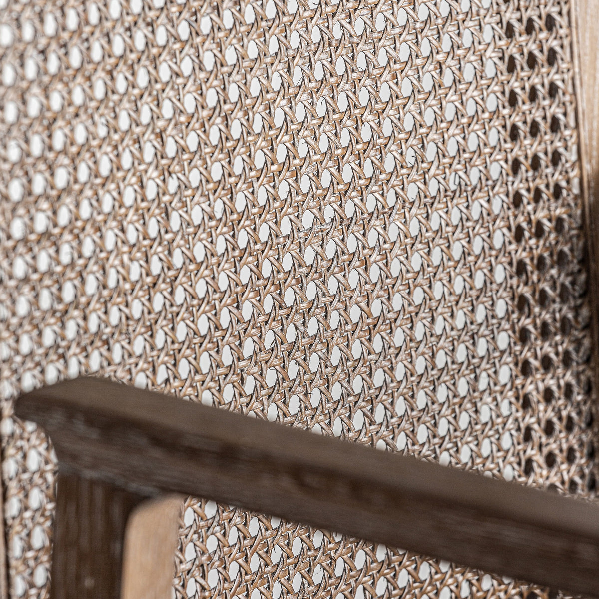 Silla de fresno y lino Alcalalí blanco roto