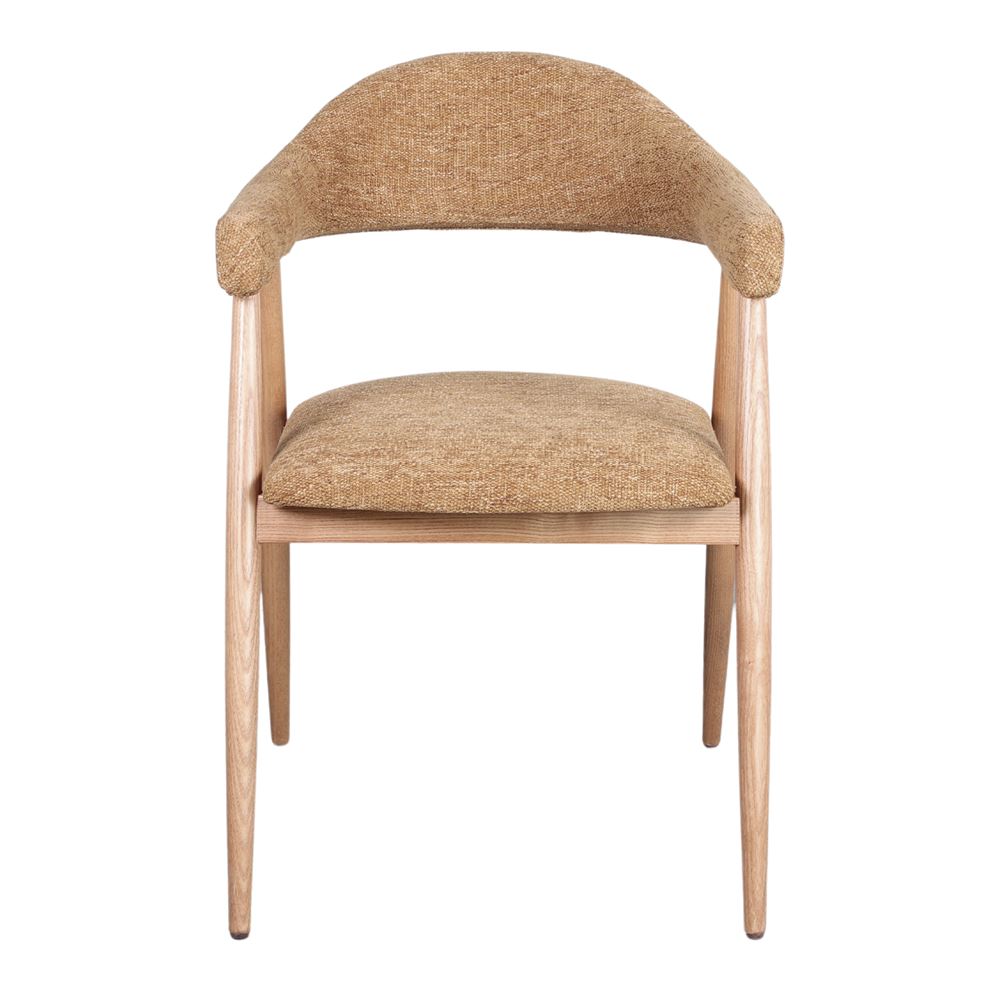 Silla de madera torneada con brazos Anel