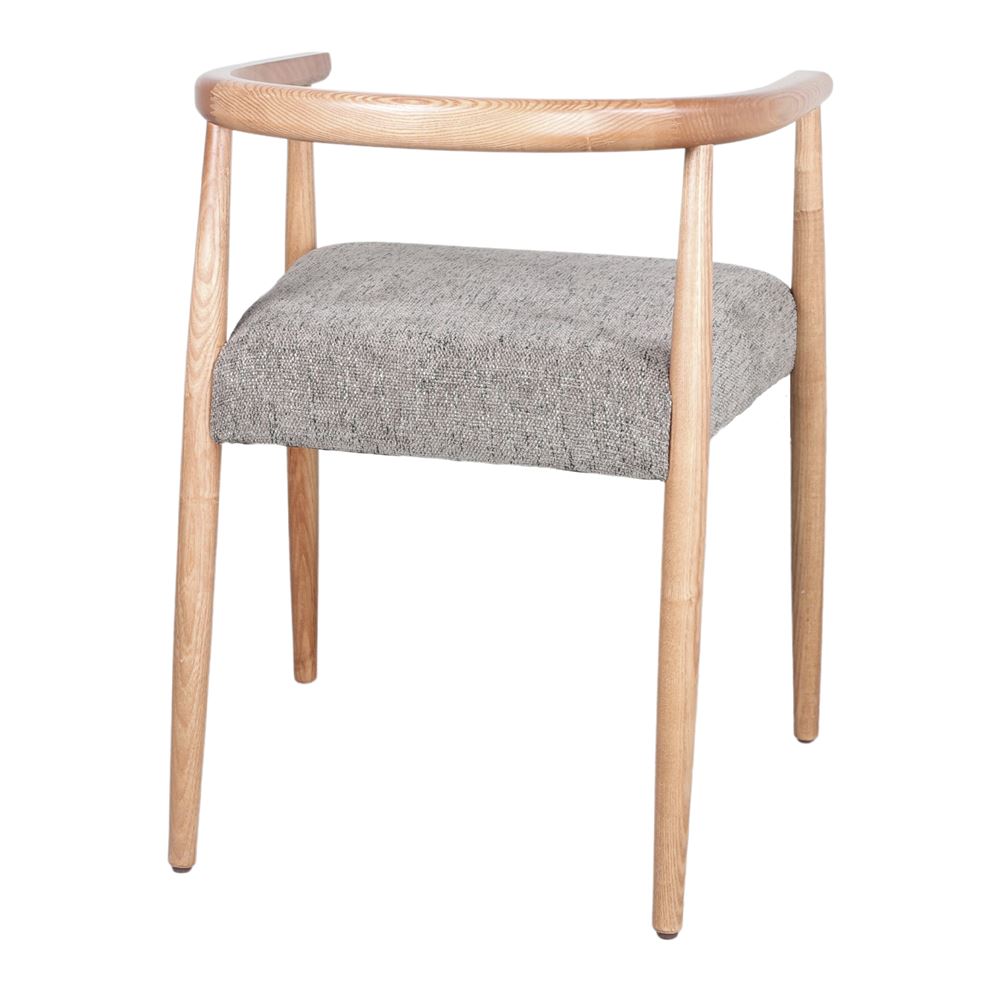 Silla de madera torneada con brazos Carina