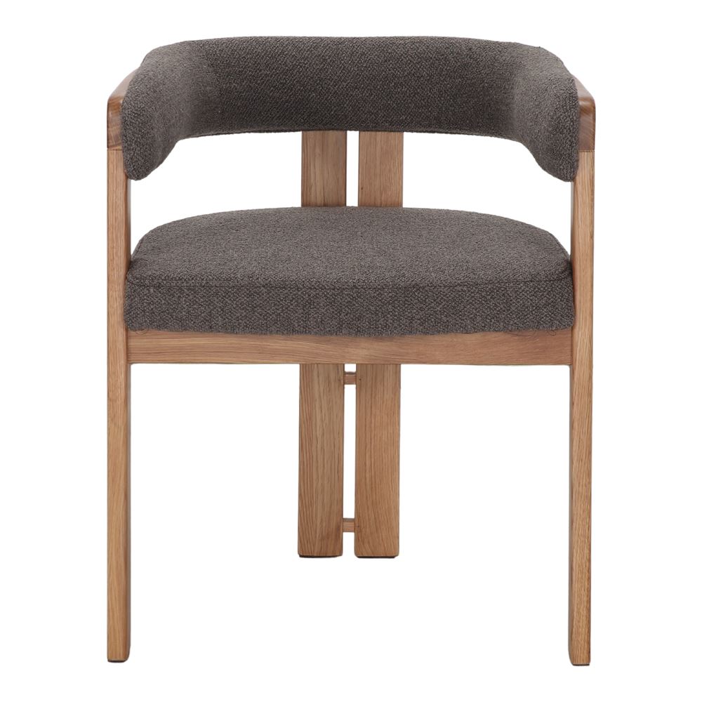 Silla de roble tapizada Edmundo