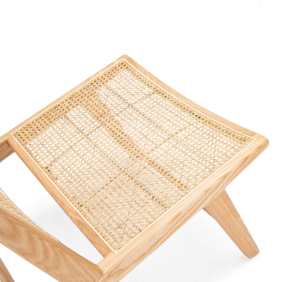 Silla de roble y ratán Marbella