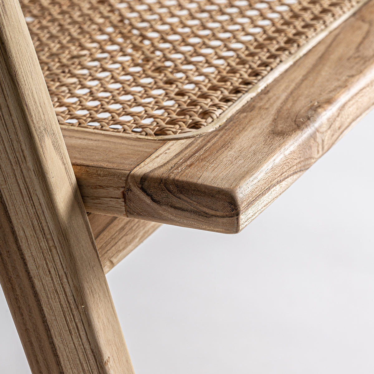Silla de teca y raíz de teca Vistabella