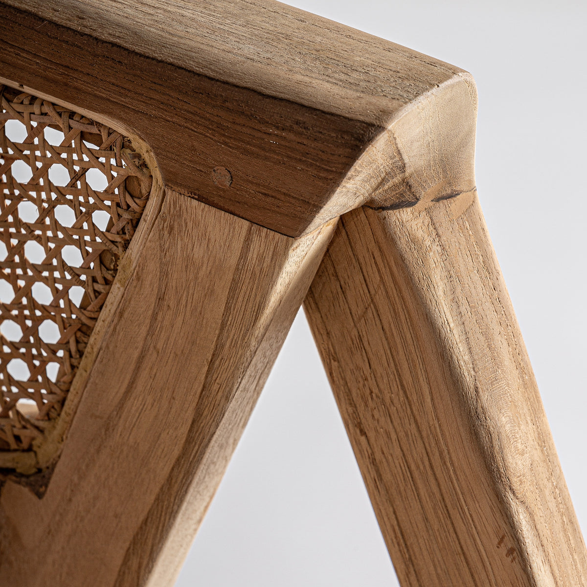 Silla de teca y raíz de teca Vistabella