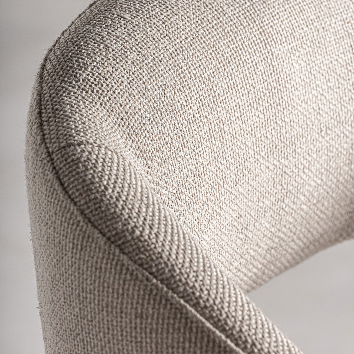 Silla tapizada beige Cala Salada