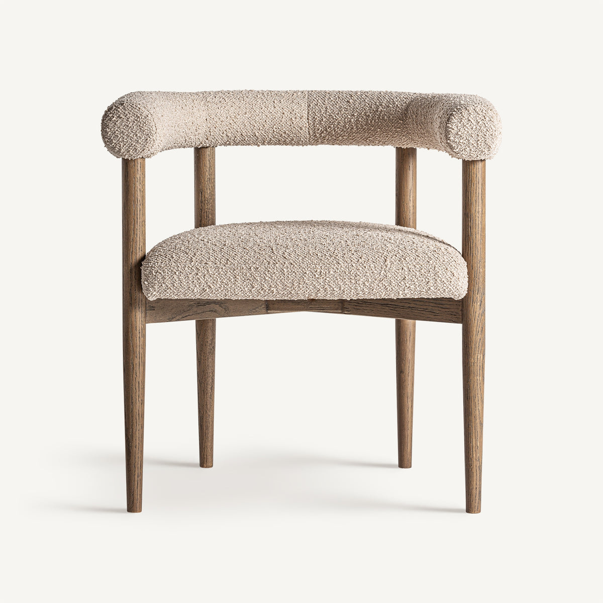 Silla tapizada de fresno Jérica