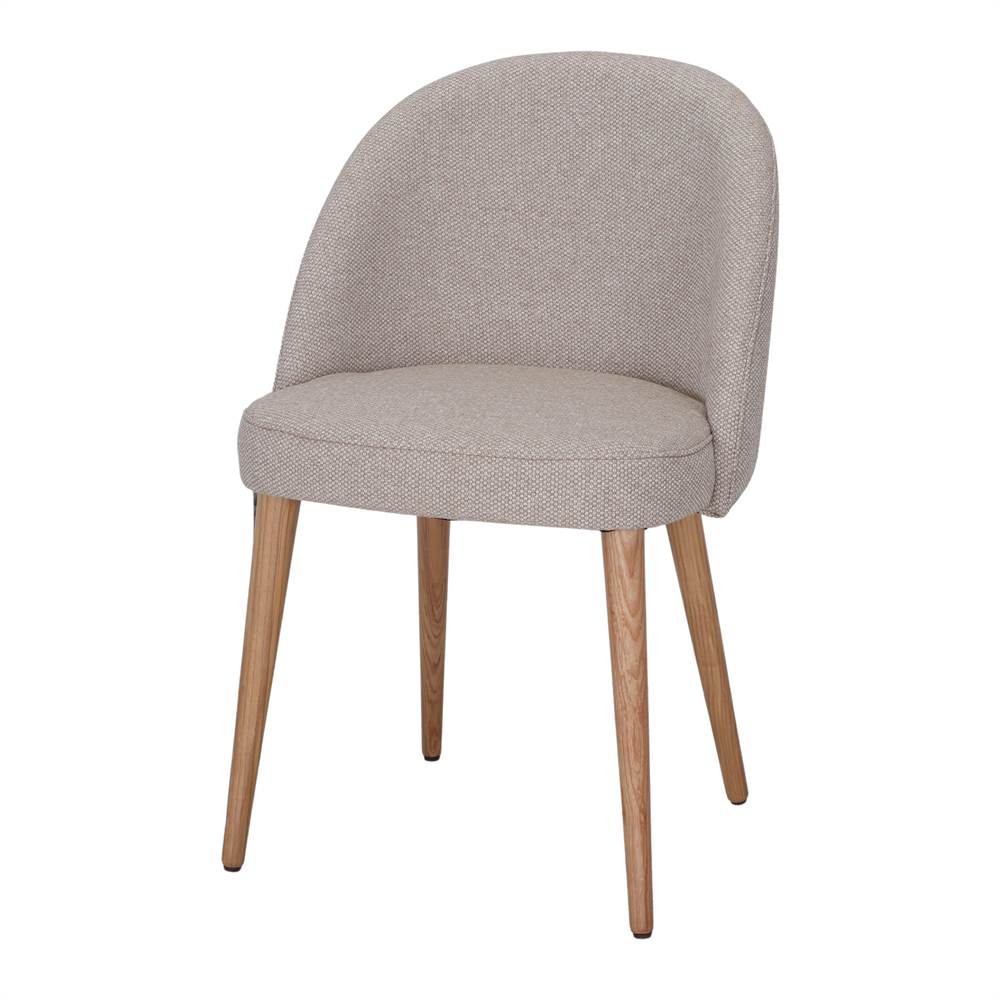 Silla tapizada de fresno Nair