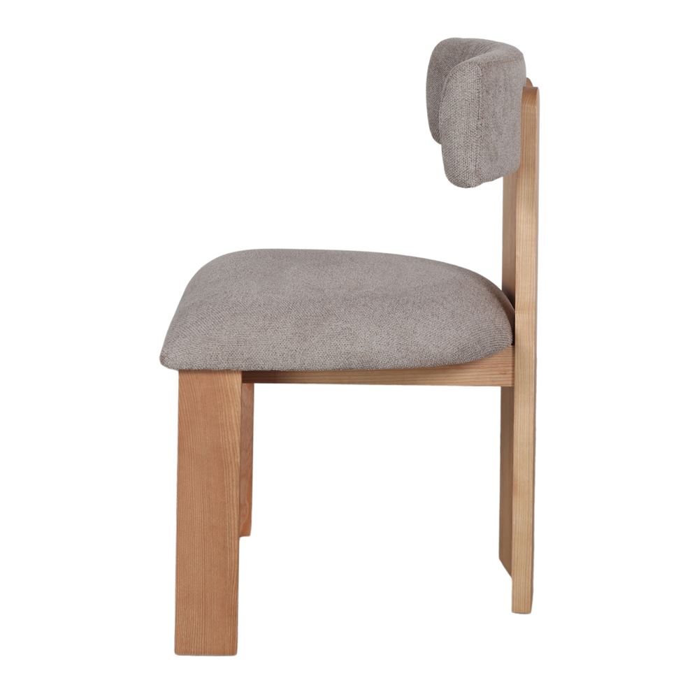 Silla tapizada de madera Ernesto