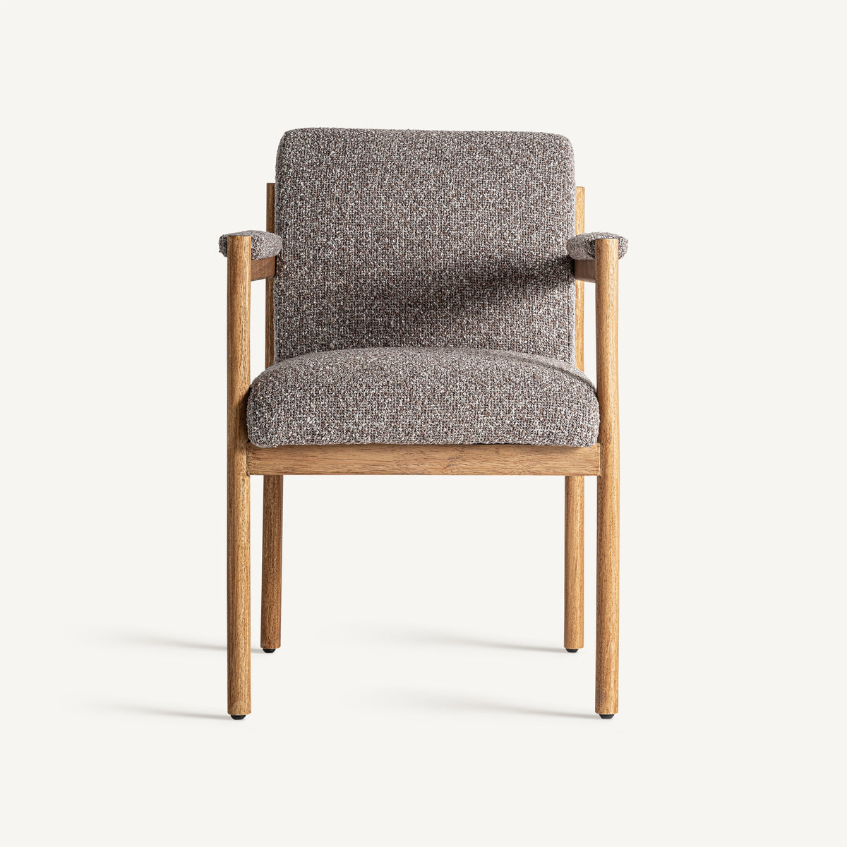 Silla tapizada gris Titaguas