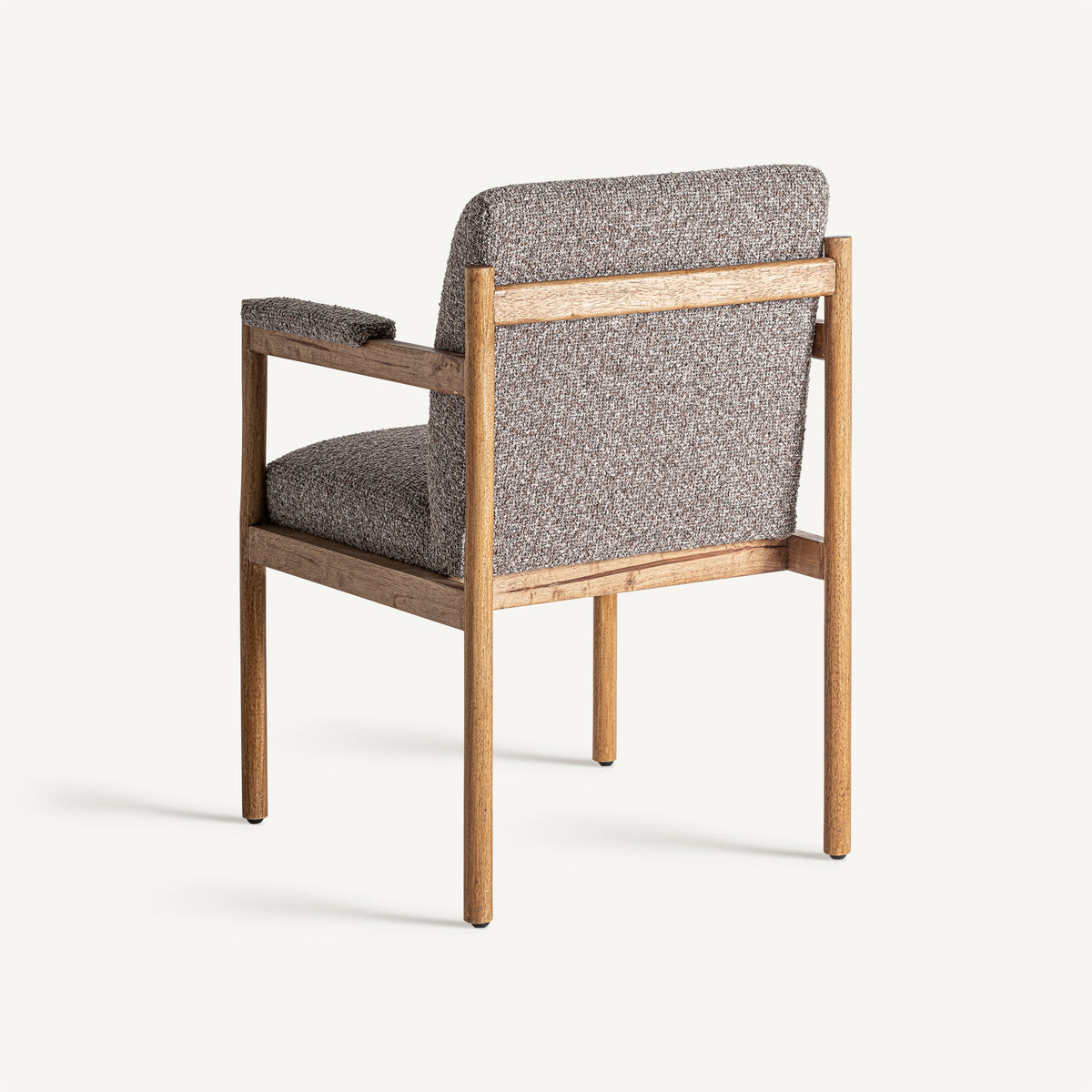 Silla tapizada gris Titaguas