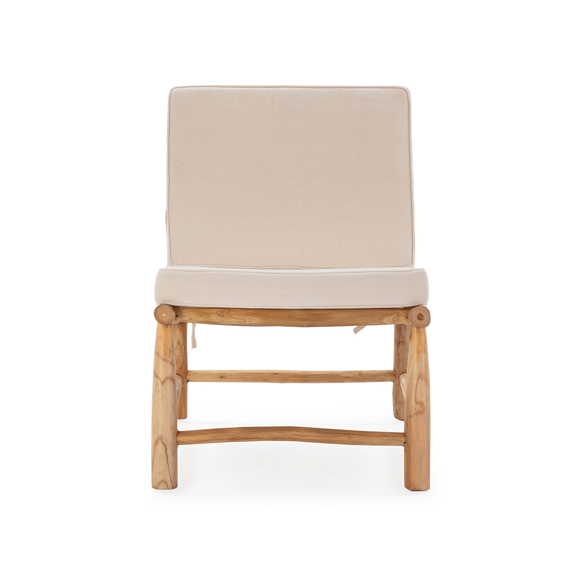 Sillón de madera de teca Rodos