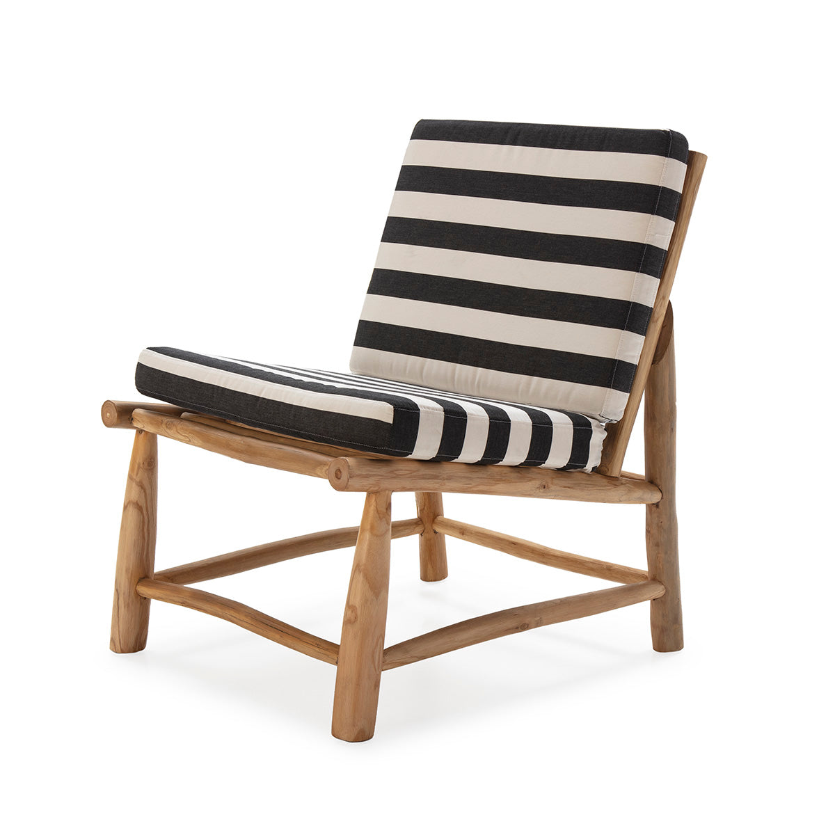 Sillón de madera de teca Rodos