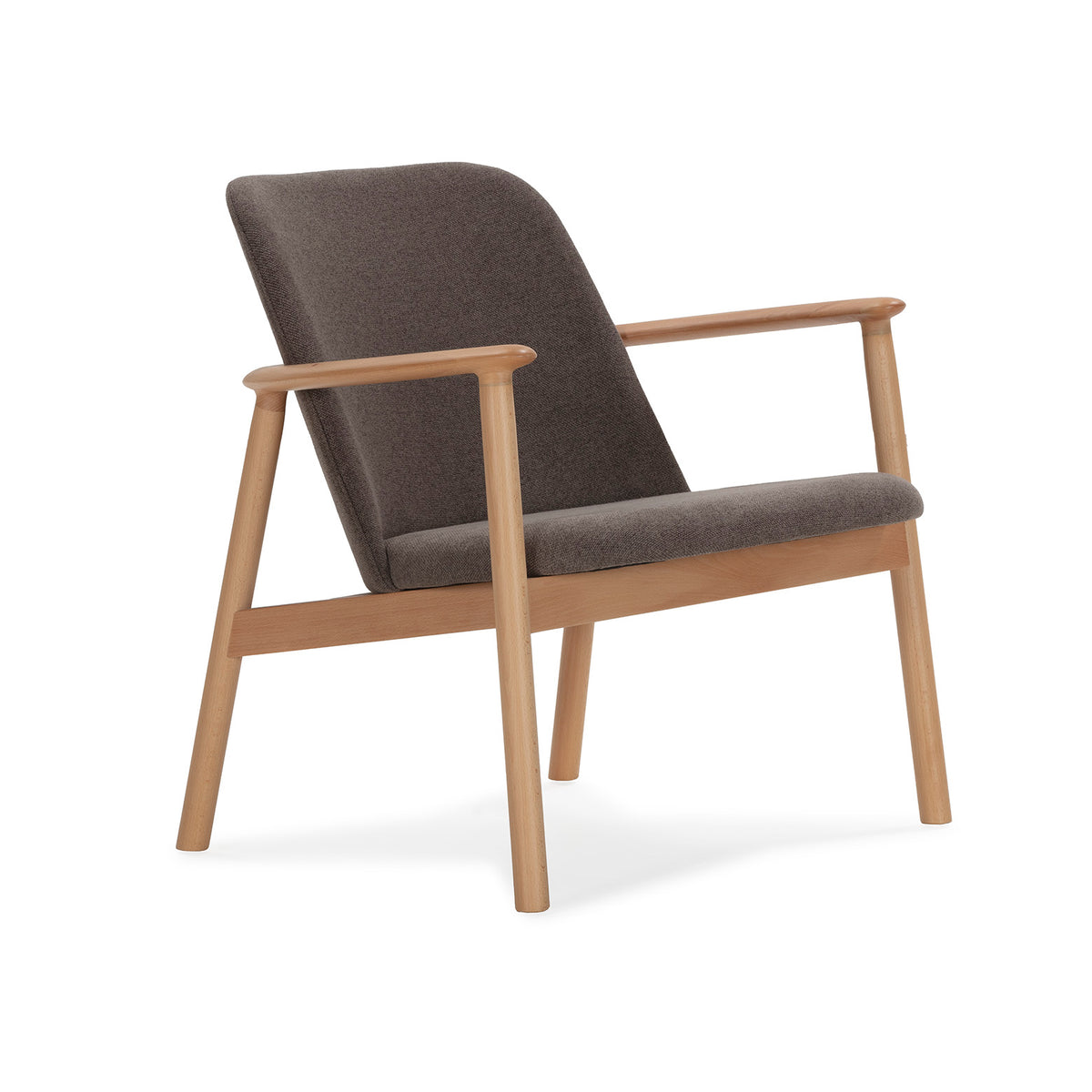 Sillón de madera y tela Daimiel