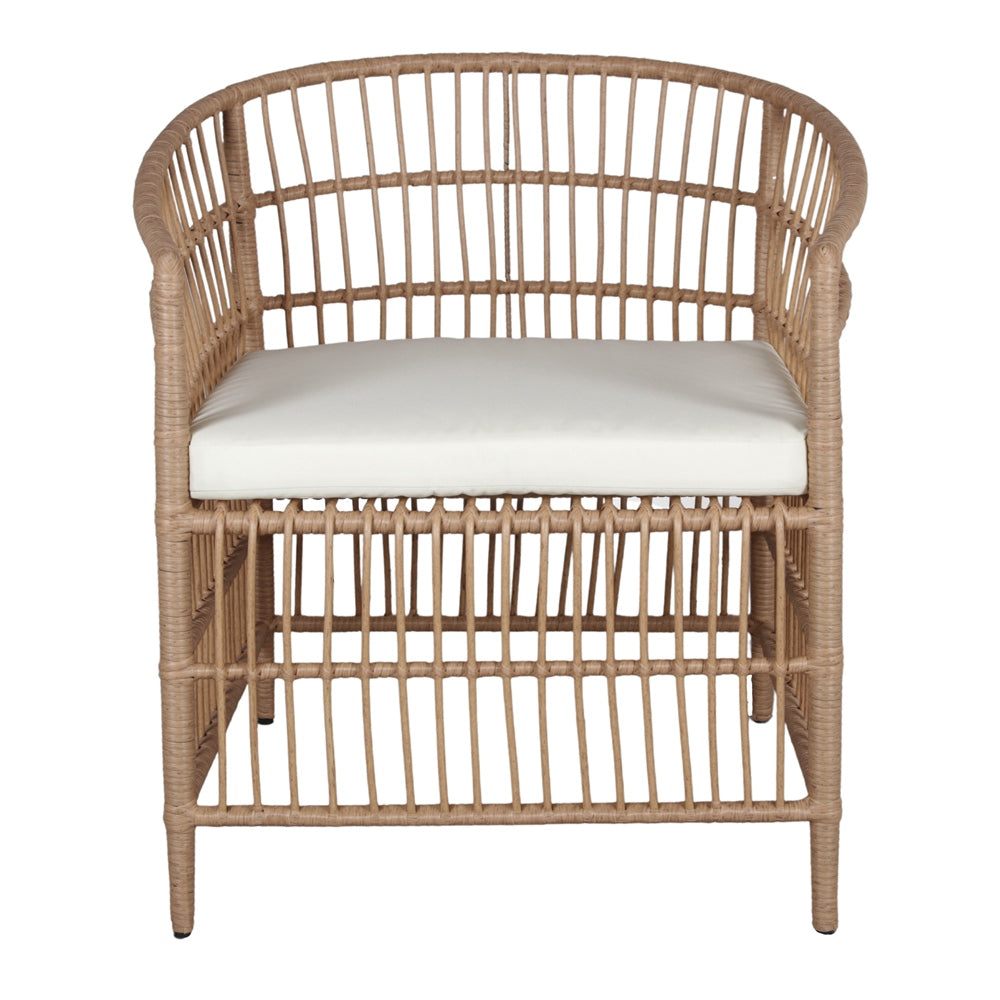 Sillón de ratán sintético Gioele