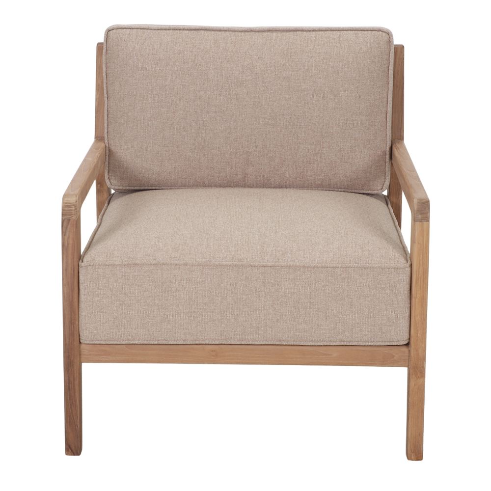 Sillón de teca con cojines Lorenzo
