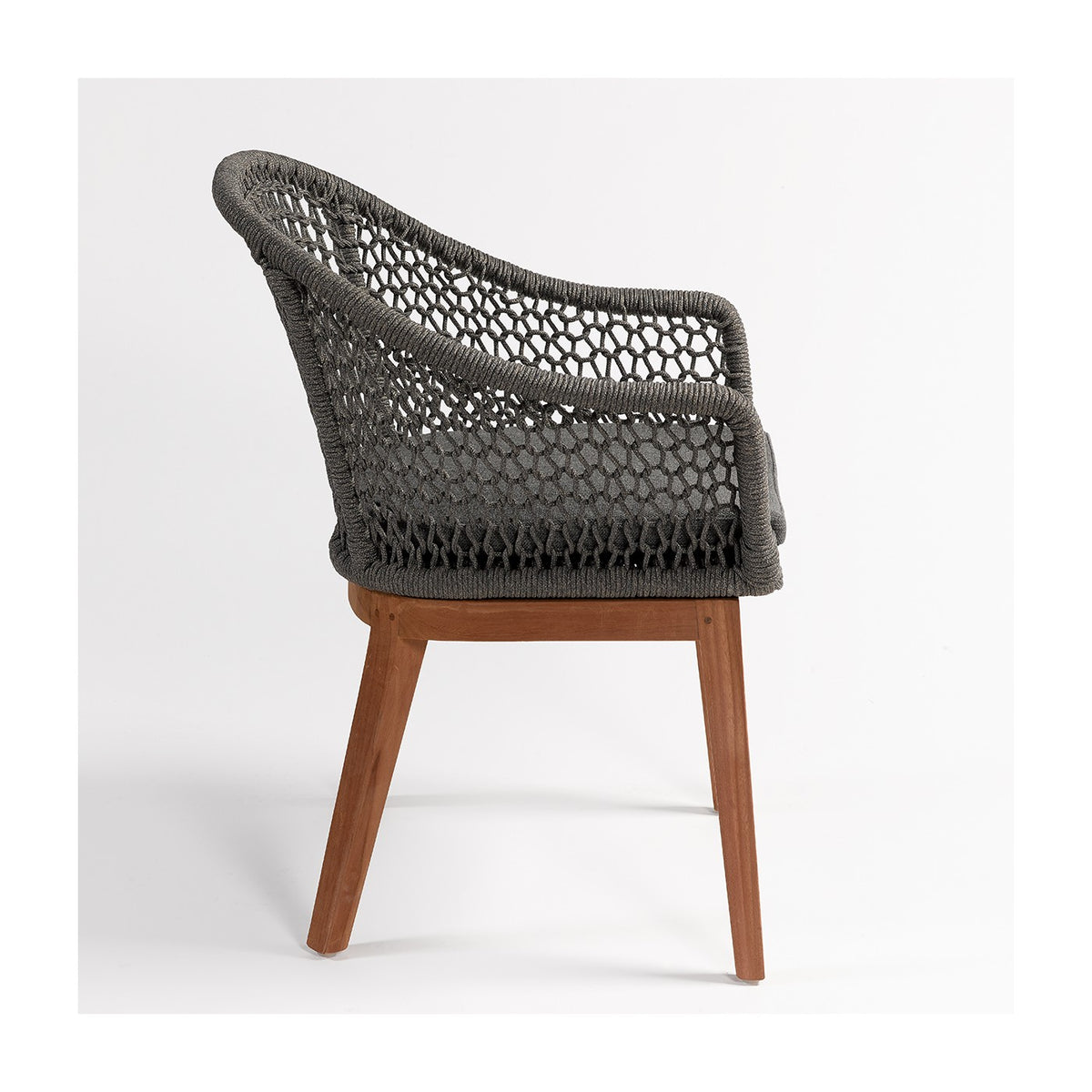 Sillón de teca y cuerda Alháquime