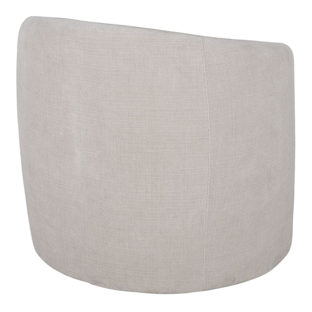 Sillón tapizado curvo Diphda