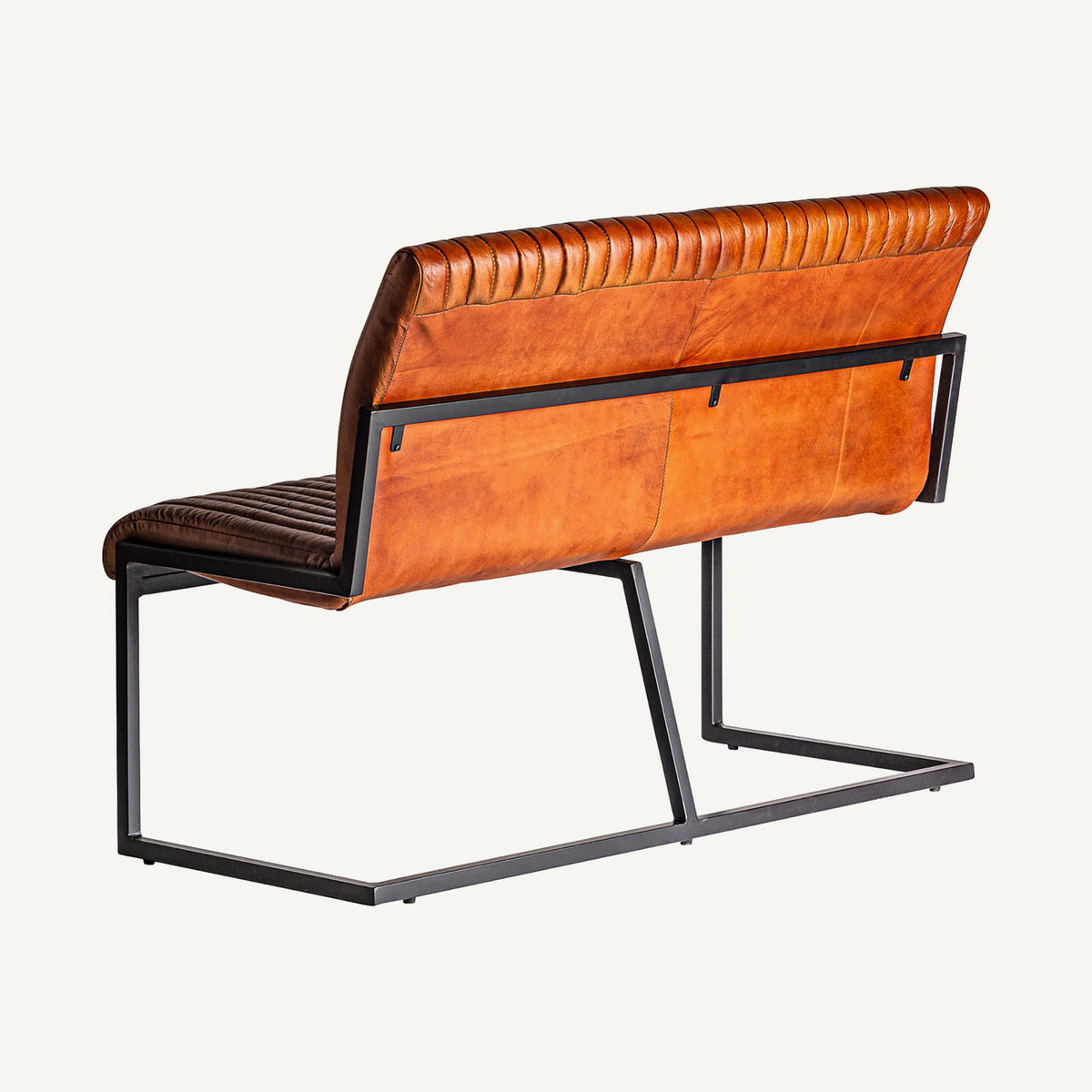 Sofá banqueta de piel de búfalo Es Ram
