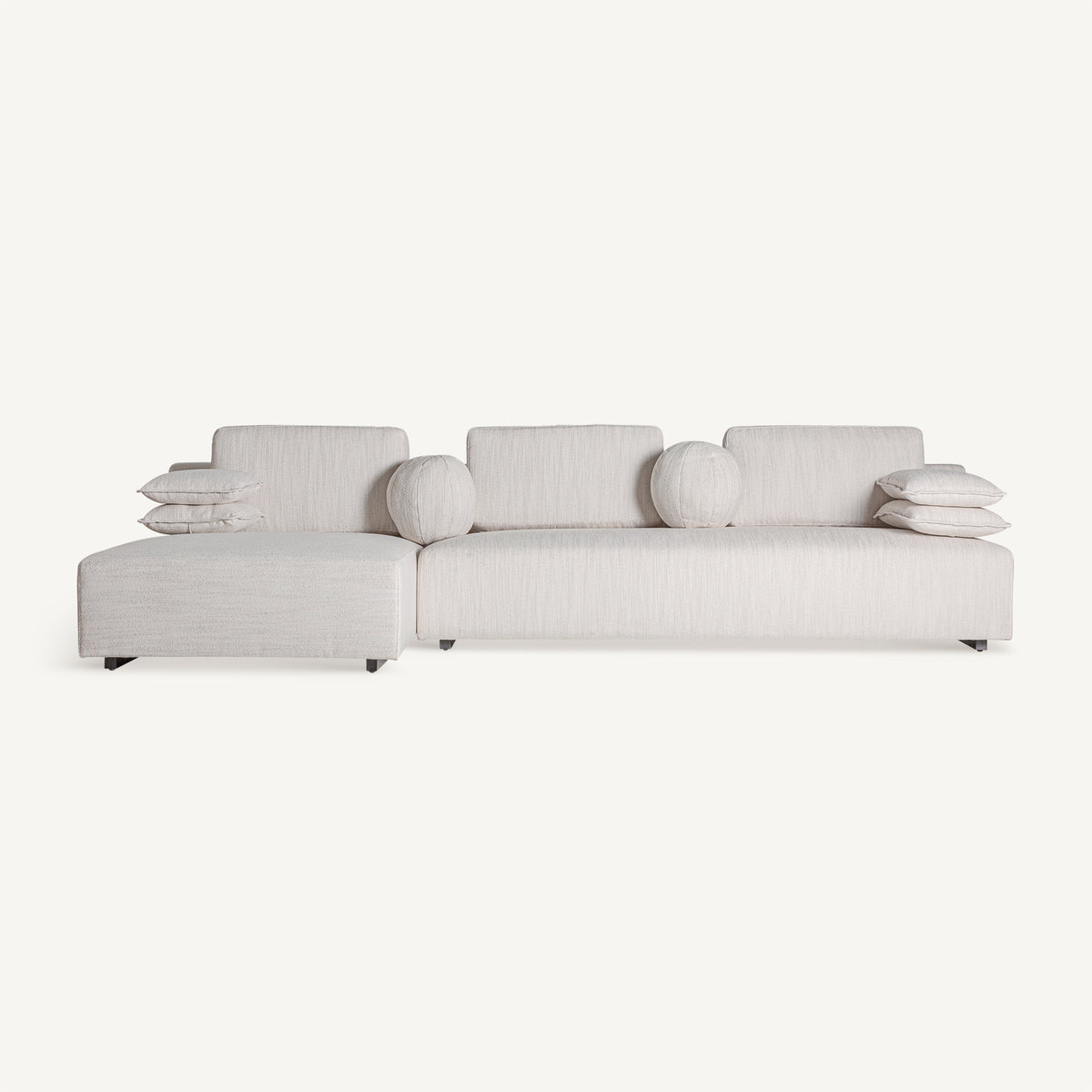 Sofá chaise longue tapizado Kalkara
