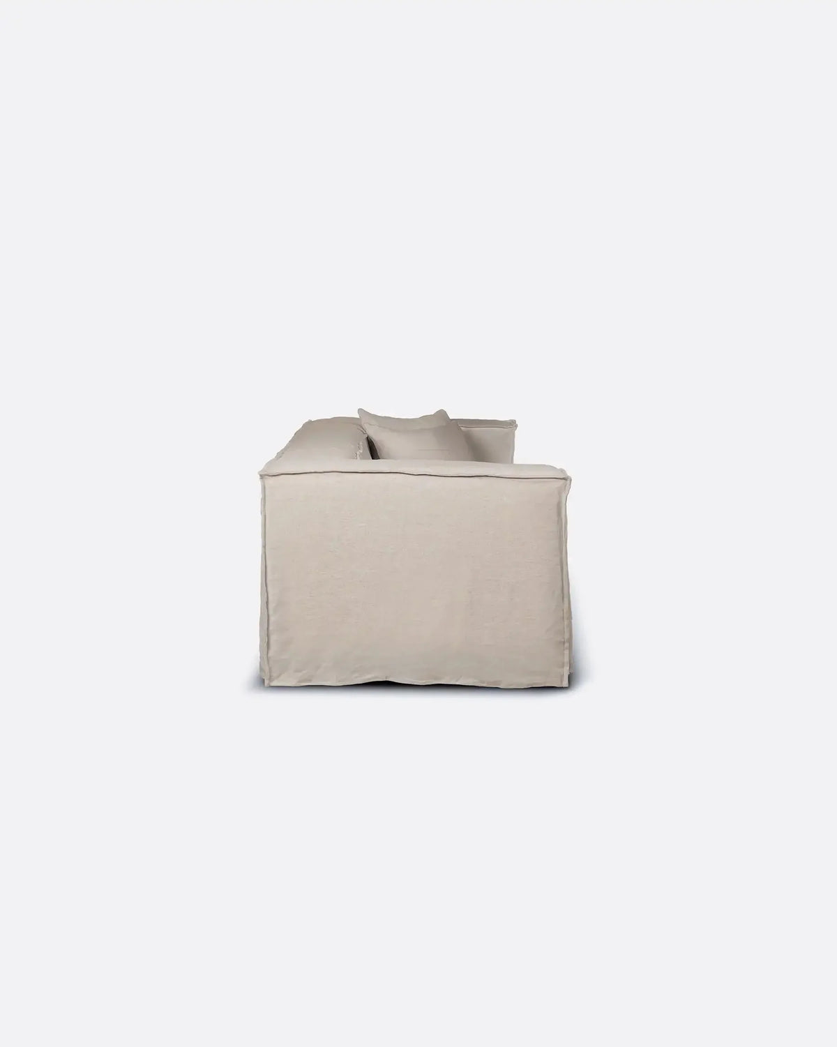 Sofá con funda de lino Strozzi