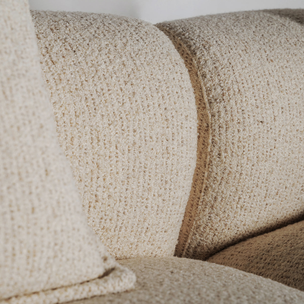 Sofá modular tapizado beige Bastia