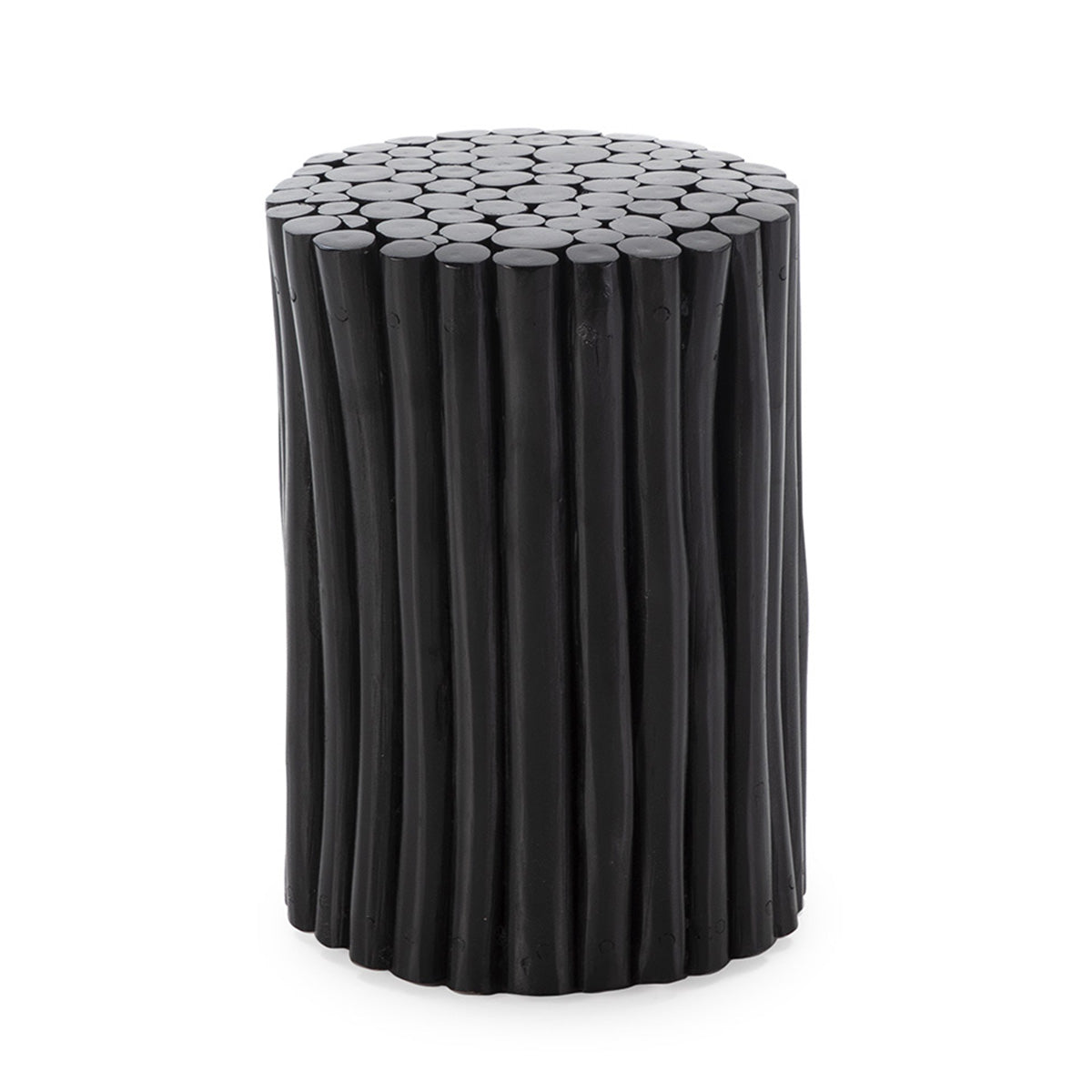 Taburete de madera de teca Carpi
