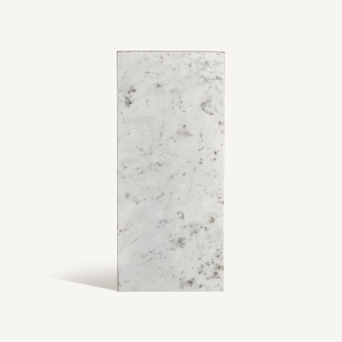 Taburete de mármol beige Zlarin