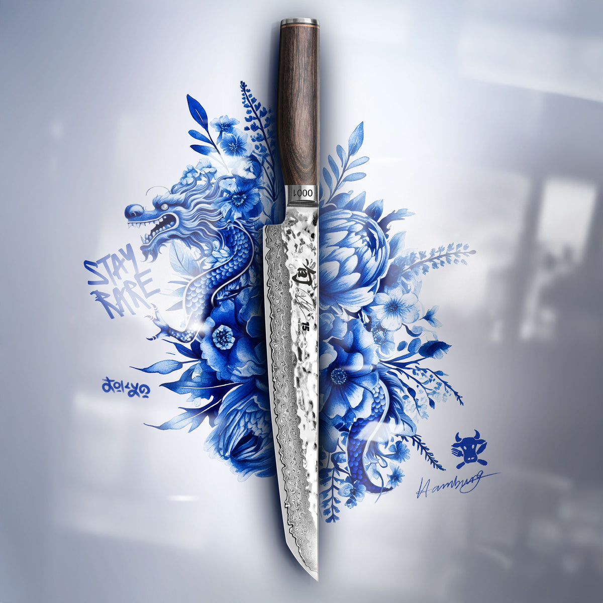 Cuchillo tantō Kai Shun Premier 25,5 cm edición limitada