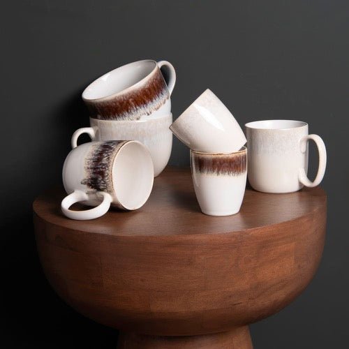 Taza de Desayuno Matinal - pino_y_jacaranda