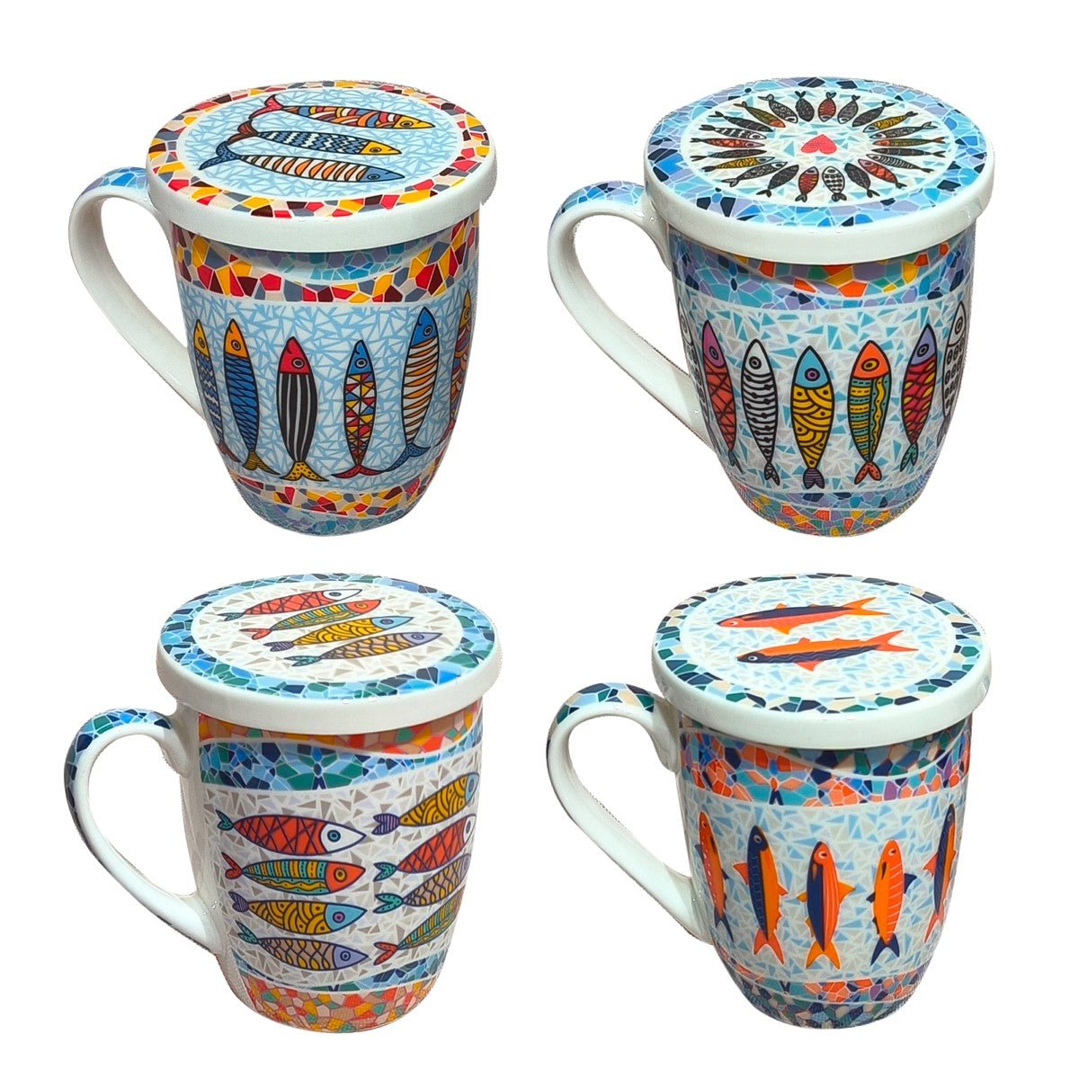 Taza Infusión Peces - #pino_y_jacaranda#