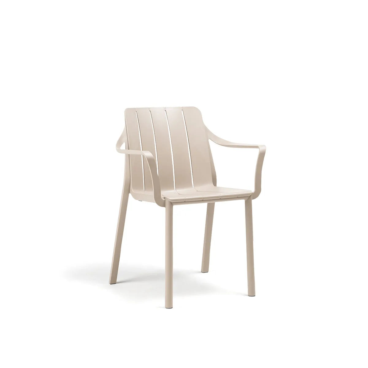 Set de comedor Tevere con sillones Tiberina Nardi – Sillón Tiberina, crema
