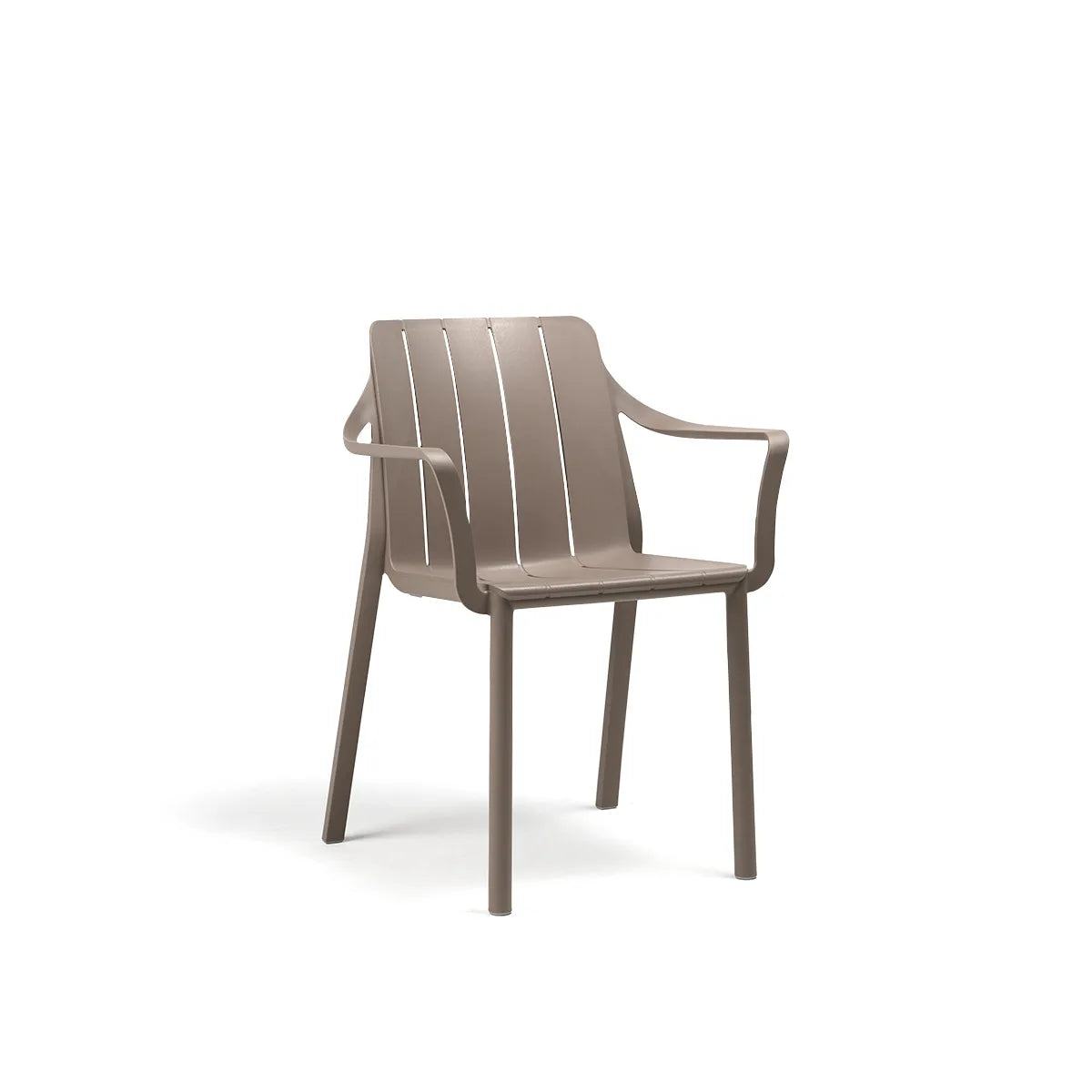 Set de comedor Tevere con sillones Tiberina Nardi – Sillón Tiberina, topo
