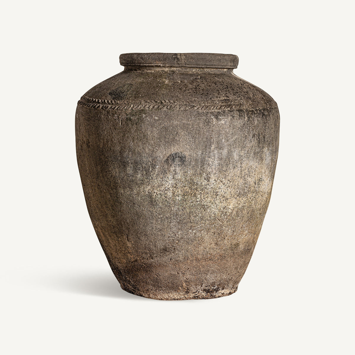 Tinaja de terracota envejecida Leucate