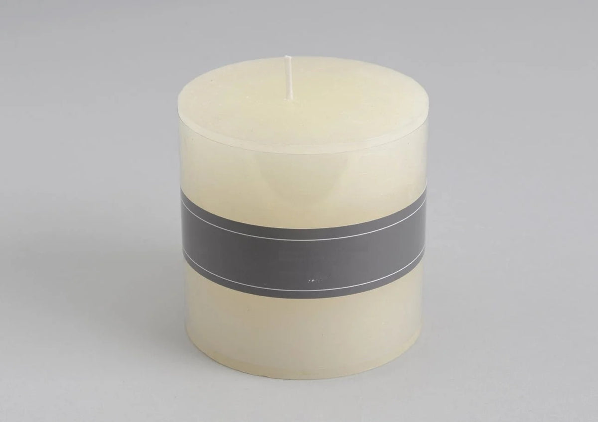Vela Bougie crema Ø10 x 10 cm