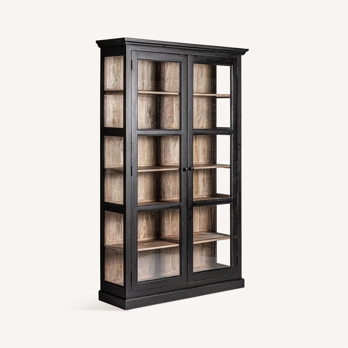 Vitrina de mango negro Ménerbes