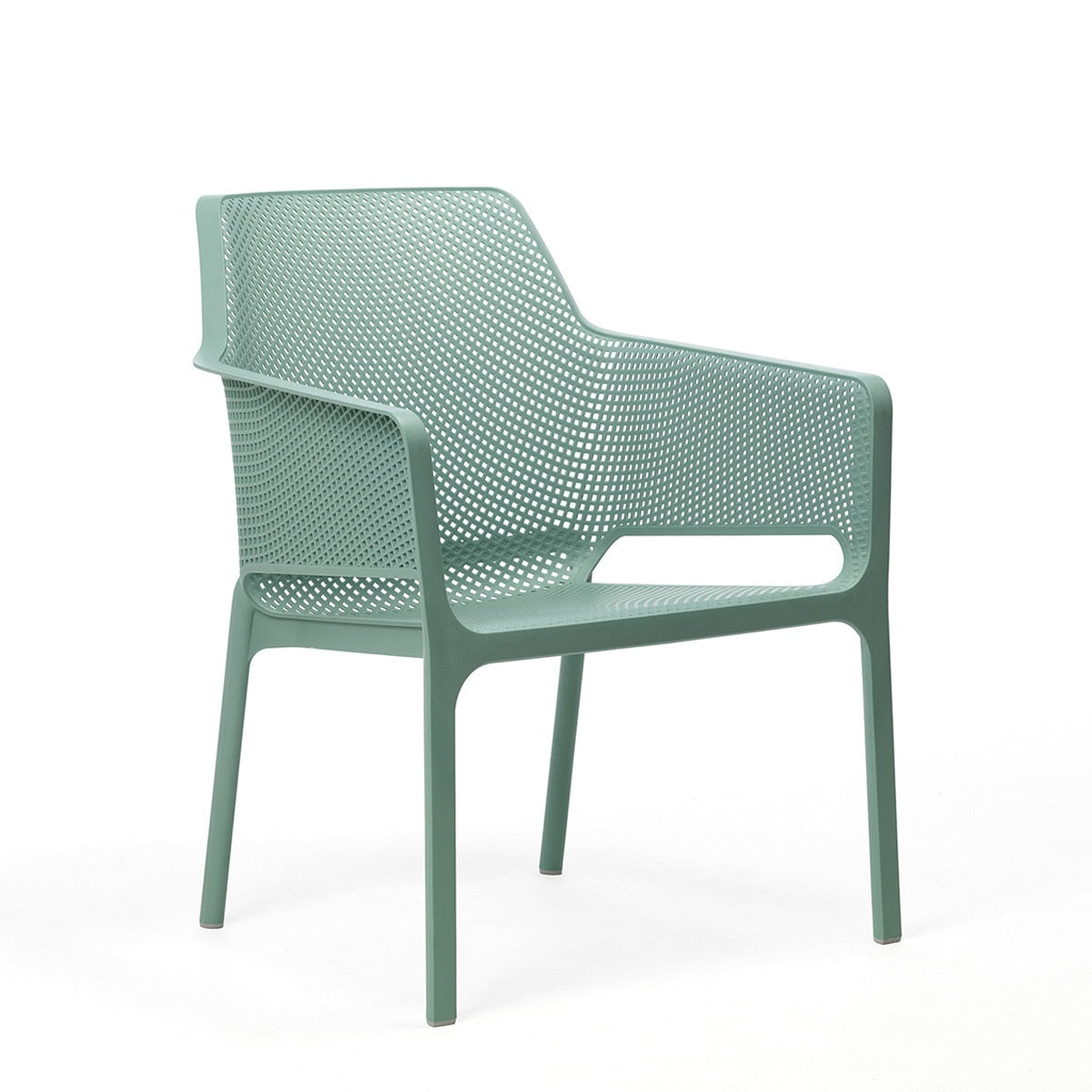 Set de butacas Net Relax y mesa baja Net Nardi – Butaca Net Relax, verde salvia