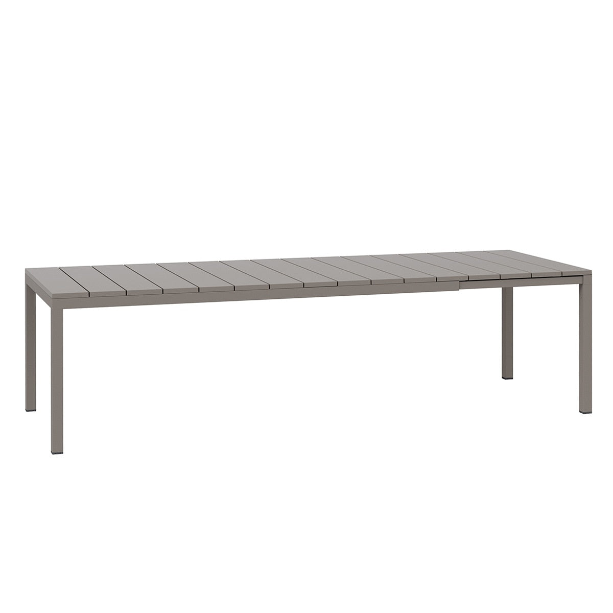 Set de comedor Rio con sillones Trill Nardi – Mesa Rio 210/280, topo