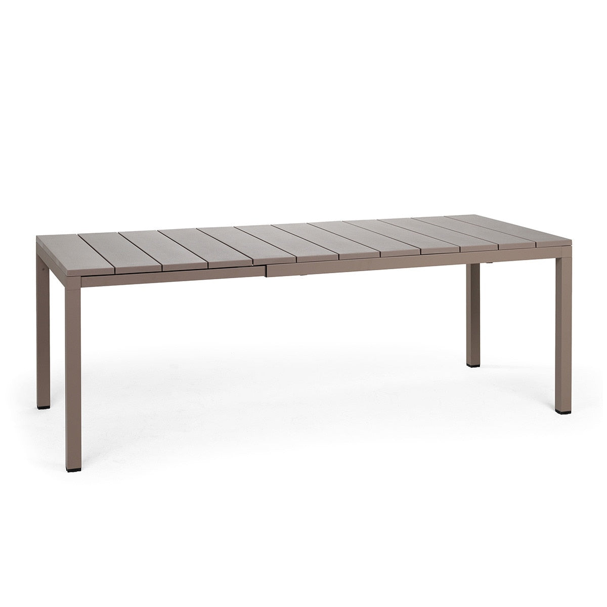 Set de comedor Rio con sillones Trill Nardi – Mesa Rio 140/210, topo