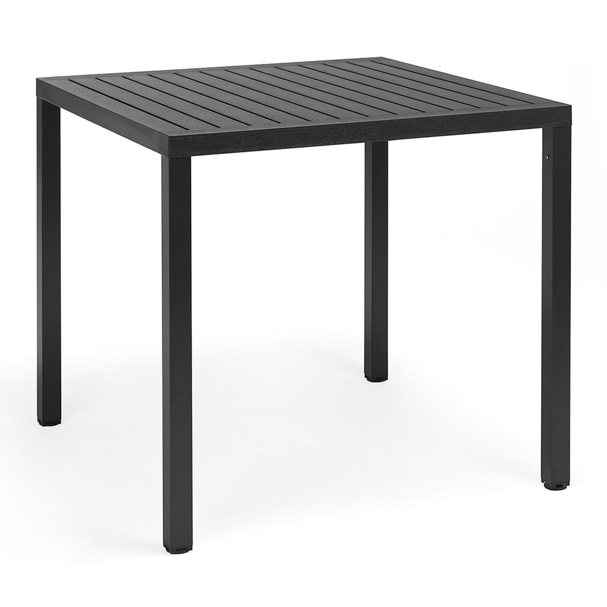 Set de mesa Cube y sillones Net Nardi – Mesa Cube 80 x 80, antracita