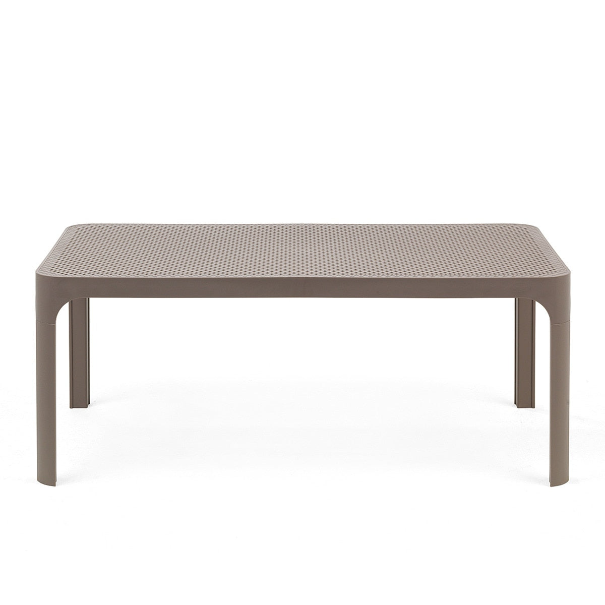Set de butacas Net Relax y mesa baja Net Nardi – Mesa baja Net Table, topo