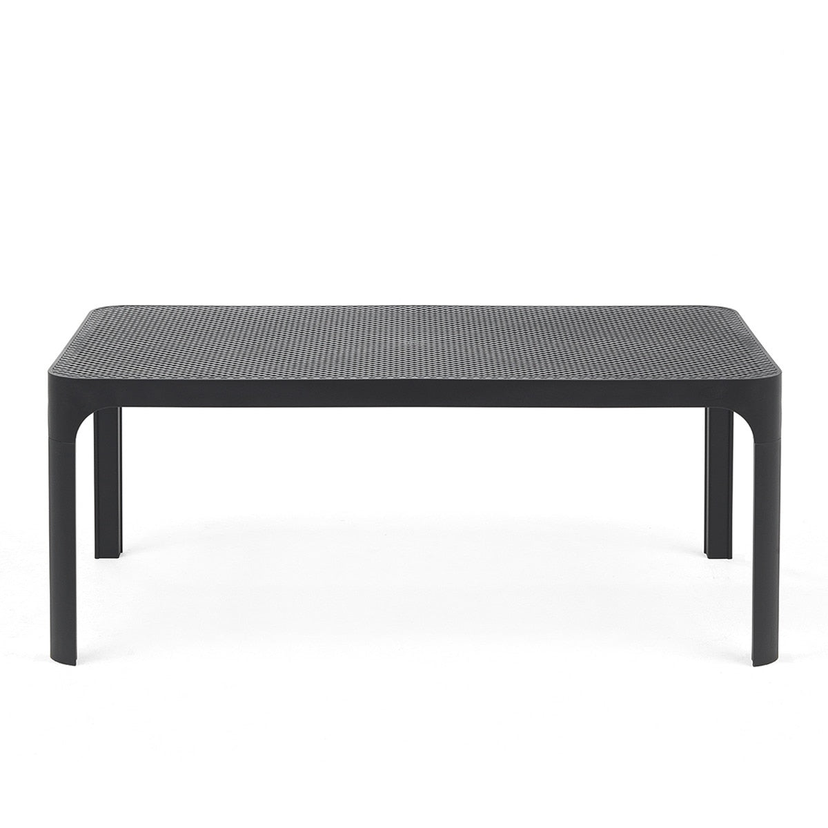 Set de butacas Net Relax y mesa baja Net Nardi – Mesa baja Net Table, antracita