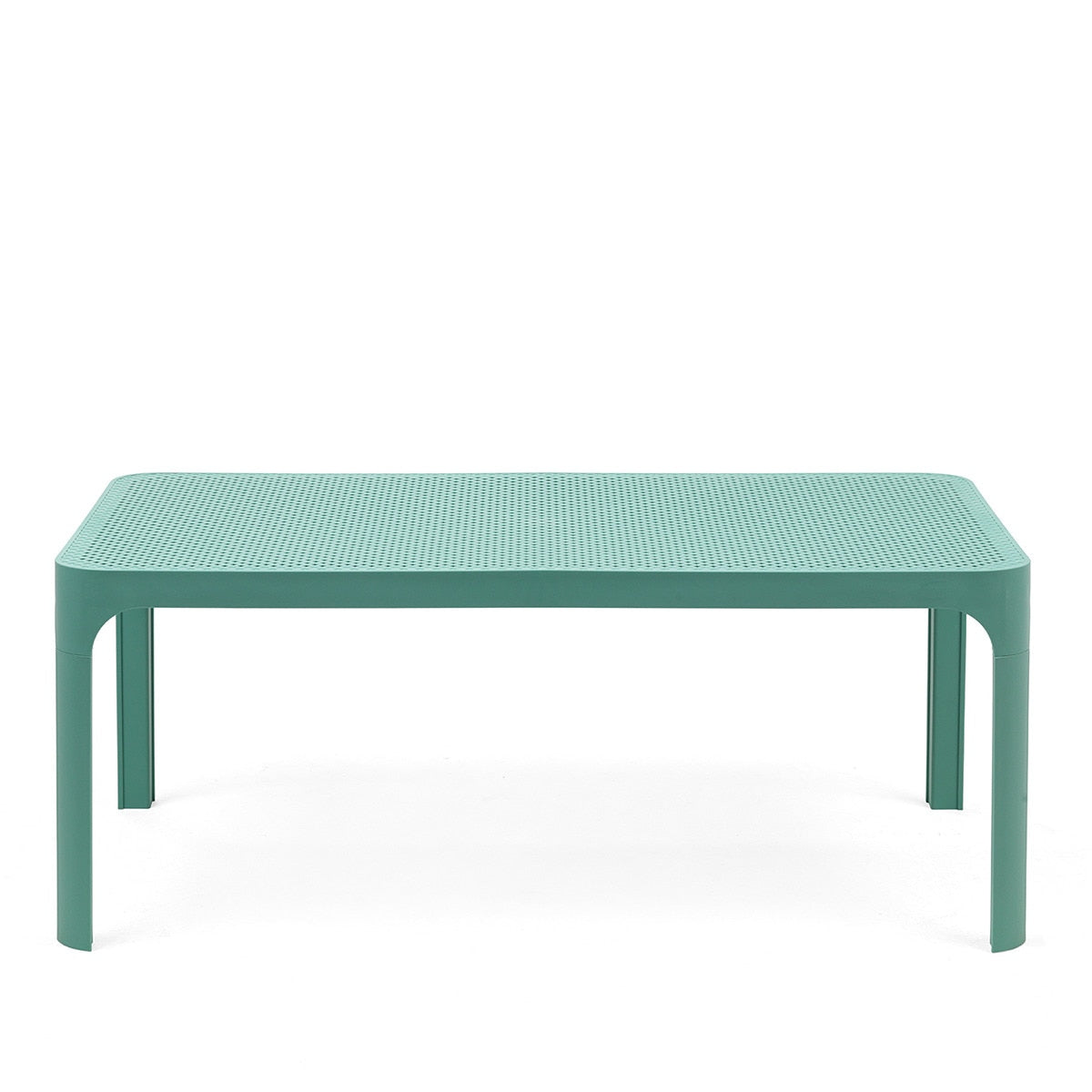Set de butacas Net Relax y mesa baja Net Nardi – Mesa baja Net Table, verde salvia